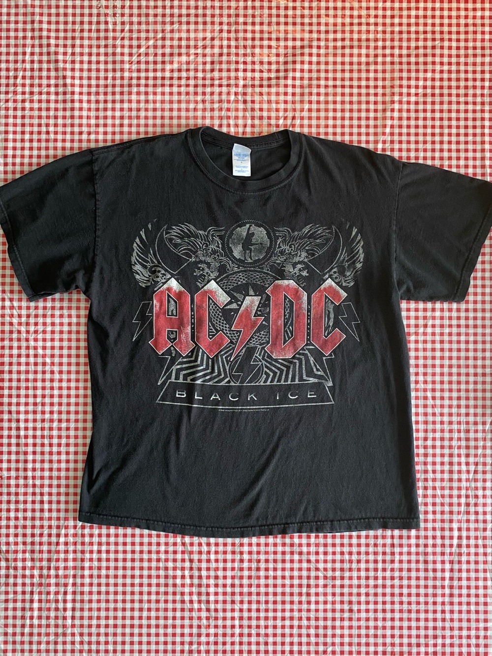 2008 AC/DC Black Ice Shirt